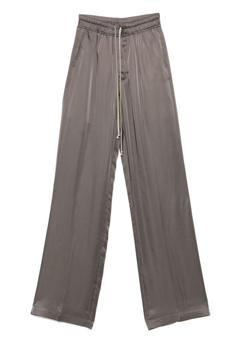 Pantaloni Dietrich in raso grigio Rick Owens - donna RICK OWENS | RP01E7325SCH34